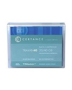 Certance HD 1PK 20/40GB TRAVAN40 Tape (CTM40)