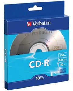 VERBATIM Corporation 97955 10PK CD-R 52X 700MB Bulk
