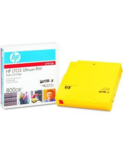 HP C7973A LTO3 Ultrium 800G 120 MB/sec Compressed Transfer Rate Ultrium RW Data Cartridge