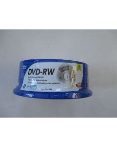 Office Depot DVD-RW 4X 4.7GB 25 Pack Media Spindle