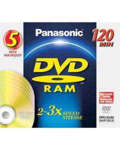 Panasonic DVD-RAMs (LM-AF120LU5)
