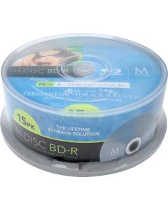 Millenniata M-DISC MDBD015 - Blank Blu-Ray Discs (Spindle)