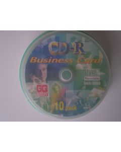10 pack 3 mini CD-R BUSINESS CARD GQ Great Quality