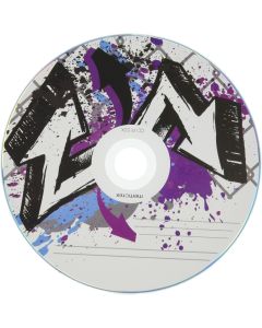 Memorex 700MB 52X CDR 10 Pack Blister Graffiti Design (32020023639)