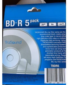 TruSound BD-R 5 Pack